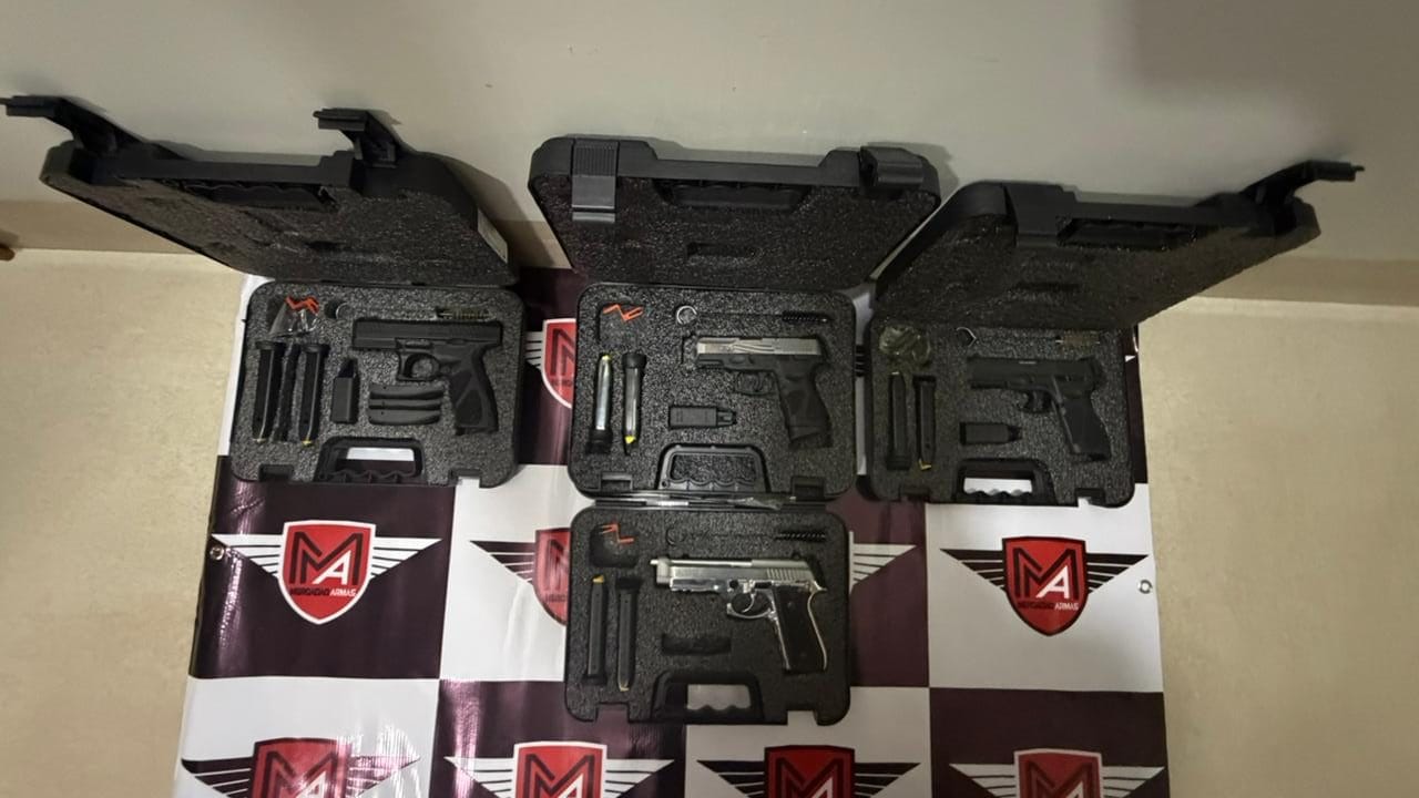 PISTOLA TAURUS TS9 CAL. 9MM NO PARAGUAI