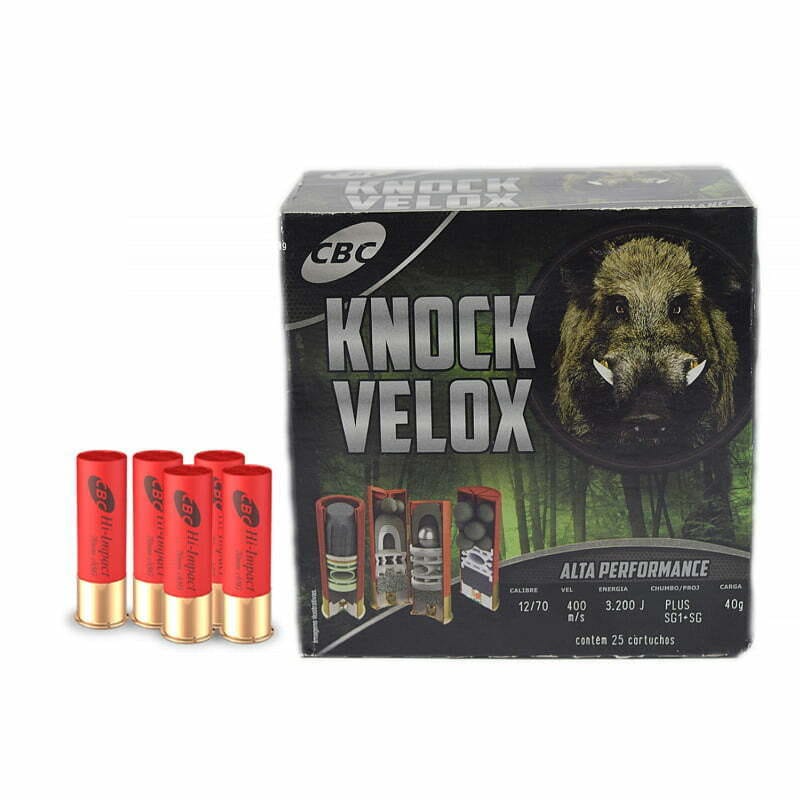 Cartucho Cbc 12/70 Knock Plus – Sg1 + Ch-Sg