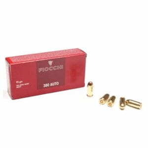 Munição Fiocchi 380 Auto FMJ 95gr cx 50un