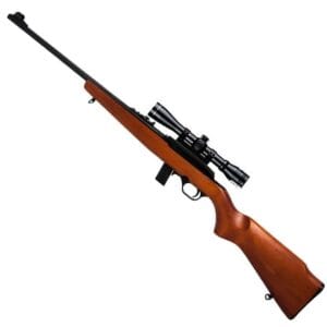 Rifle CBC 7022 Cal 22Lr 10 Tiros - Madeira - Luneta 4x16x44