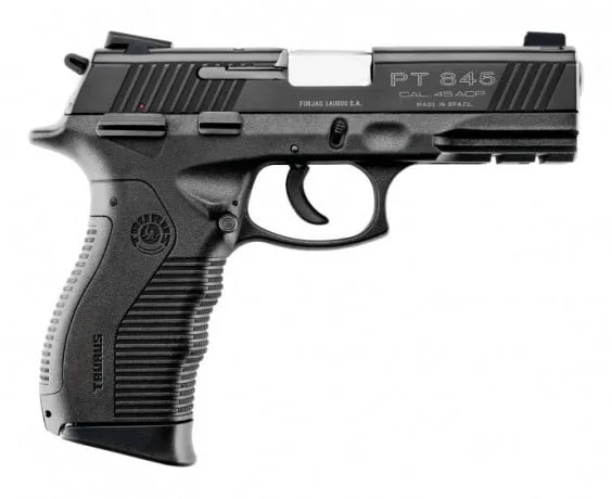 Pistola Taurus PT 845 Cal .45 ACP 12+1 Carbono Tenox